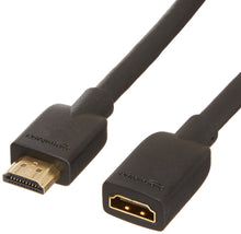 Carica l'immagine nel visualizzatore di Gallery, AmazonBasics - Cavo prolunga HDMI ad alta velocità, maschio/femmina, 1,8... - Ilgrandebazar