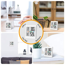 Carica l'immagine nel visualizzatore di Gallery, Byttron Termometro Igrometro Digitale,Monitor per Misuratore di White - Ilgrandebazar