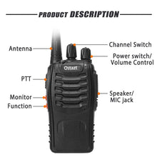 Carica l'immagine nel visualizzatore di Gallery, Walkie Talkie Ricaricabil Lunga Distanza Walky Talky Professionali 4pack - Ilgrandebazar