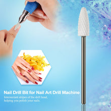 Carica l'immagine nel visualizzatore di Gallery, Anself Cuspidal Nail Drill Bit per Art macchina rettifica testa di 2# - Ilgrandebazar
