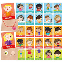 Carica l'immagine nel visualizzatore di Gallery, Headu Flashcards Montessori Emozioni e Azioni, IT23103