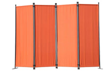 Carica l'immagine nel visualizzatore di Gallery, Angel Living Paravento Pieghevole di Design 4 pezzi 225x165 cm, Terracotta - Ilgrandebazar
