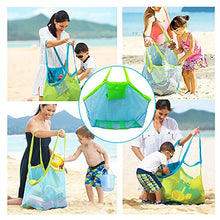 Carica l'immagine nel visualizzatore di Gallery, Bornfeel Borsa da Spiaggia Giochi a Rete Anti-sabbia per Mare Piscina...