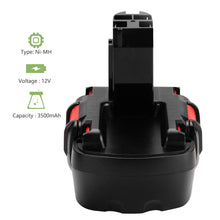 Carica l'immagine nel visualizzatore di Gallery, Joiry 12V 3.5Ah Ni-MH Batteria per Bosch BAT043 BAT045 BAT120 BAT139... - Ilgrandebazar