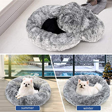 Carica l'immagine nel visualizzatore di Gallery, Docatgo Cuccia per Gatti Letto Cani Gatto Rotondo Grande Peluche...