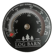 Carica l'immagine nel visualizzatore di Gallery, log-barn magnetico stufa bruciatore e termometro - Ilgrandebazar
