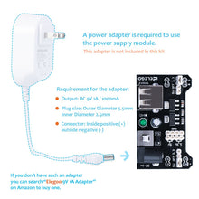 Carica l'immagine nel visualizzatore di Gallery, Elegoo Kit Elettronico con Breadboard di 830 Punti, Cavetti, Modulo Set A - Ilgrandebazar