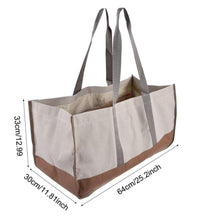 Carica l'immagine nel visualizzatore di Gallery, Borsa a Tracolla Resistente Durevole Legno, Robusta Kaki E Marrone - Ilgrandebazar