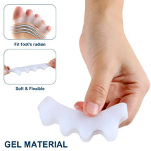 Carica l'immagine nel visualizzatore di Gallery, 4 Paia gel Toe Separatore, barelle in per dita del piede sovrapposte,... - Ilgrandebazar