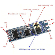 Carica l'immagine nel visualizzatore di Gallery, TECNOIOT 5pcs Ttl Turn RS485 485 to Serial UART Mutual Conversion Automatic... - Ilgrandebazar