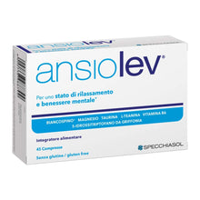 Carica l'immagine nel visualizzatore di Gallery, Specchiasol Ansiolev Compresse, Multicolor, 7.2 x 3.2 x 10.6 cm, 45 Compresse