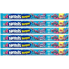 Carica l'immagine nel visualizzatore di Gallery, Wonka Very Berry Nerds Rope (confezione da 6) American Candy &amp; Sweets