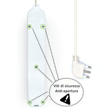 Carica l'immagine nel visualizzatore di Gallery, Ewent EW3929 Multipresa, Bianco, 1.5 mt mt, Bianco - Ilgrandebazar