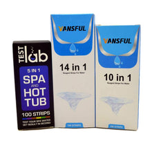 Carica l'immagine nel visualizzatore di Gallery, Vansful Kit professionale 10 in 1, per test acqua potabile, 100 strisce, 100 - Ilgrandebazar