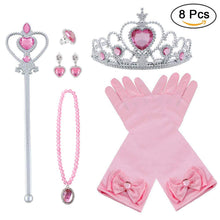 Carica l'immagine nel visualizzatore di Gallery, Vicloon Principessa Dress Up 9 Pezzi Accessori per Ragazze Braid Diadema...