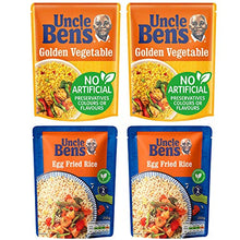 Carica l'immagine nel visualizzatore di Gallery, Uncle Bens Golden Vegetable Riso &amp; Egg fritto 4 x 250g Microonde