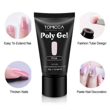 Carica l'immagine nel visualizzatore di Gallery, Kit di gel per unghie TOMICCA Polygel Unghie Kit, 4pc polygel 4+2 new - Ilgrandebazar