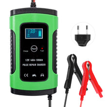 Carica l'immagine nel visualizzatore di Gallery, Caricabatteria per auto e moto 12V 6A,mantenitore di carica batteria... - Ilgrandebazar
