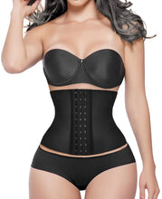Carica l'immagine nel visualizzatore di Gallery, YIANNA Latex Waist Trainer Corsetto Dimagrante Stringivita Nero Bustino... - Ilgrandebazar