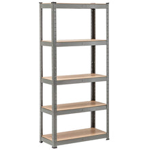 Carica l'immagine nel visualizzatore di Gallery, 150 cm x 70 cm x 30 cm, grigio a 5 ripiani (175KG per ripiano), capacità... - Ilgrandebazar