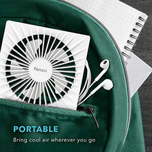 Carica l'immagine nel visualizzatore di Gallery, Fancii Ventilatore USB Ricaricabile Ultra Silenziosa, Mini da...