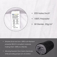 Carica l'immagine nel visualizzatore di Gallery, Dimples Excel Mosquito - Rete per letto singolo da campeggio, 250 Grigio.