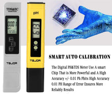 Carica l'immagine nel visualizzatore di Gallery, PH Tester/TDS&amp;EC Tester TGJOR Qualità Acqua Misuratore della qualità... - Ilgrandebazar