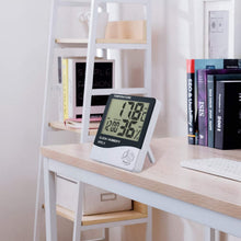 Carica l'immagine nel visualizzatore di Gallery, ESYNiC 4PZ 3 in 1 Igrometro Termometro Digitale con Display LCD 4pz Nero - Ilgrandebazar