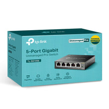 Carica l'immagine nel visualizzatore di Gallery, TP-Link TL-SG105E Switch 5 Porte RJ45 Gigabit 10/100/1000 Mbps, 5 Porte, nero - Ilgrandebazar