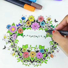 Carica l'immagine nel visualizzatore di Gallery, Beupro Set Pennarelli Acquerello, 12 a Colori Doppia Punta per... - Ilgrandebazar