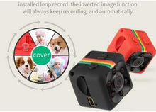 Carica l'immagine nel visualizzatore di Gallery, Mini telecamera SQ11 HD, Sansnail con visione notturna e risoluzione 1080p (colore nero)