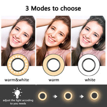 Carica l'immagine nel visualizzatore di Gallery, Docooler LED Luce ad Anello, Ampia Gamma Dimmerabile Riempire Il Black - Ilgrandebazar
