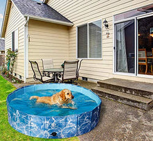 Carica l'immagine nel visualizzatore di Gallery, SCIROKKO - Piscina pieghevole per cani, gatti e bambini L (120 x30 cm)