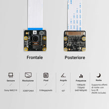 Carica l'immagine nel visualizzatore di Gallery, LABISTS Raspberry Pi Official Noir Camera Module V2 8Mp, IMX219 Sensore V2.1 - Ilgrandebazar