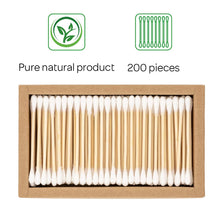 Carica l'immagine nel visualizzatore di Gallery, BLUZELLE [200 pezzi] Bamboo Buds, tamponi di cotone 100% privi plastica e... - Ilgrandebazar
