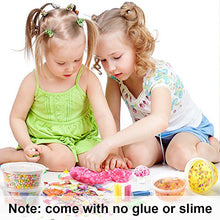 Carica l'immagine nel visualizzatore di Gallery, FEPITO 49 Packs Slime-Kit, einschließlich Aquamarinperlen, Augenwackeln,... - Ilgrandebazar