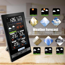Carica l'immagine nel visualizzatore di Gallery, VLIKE Stazione Meteo con 2 Sensore Esterno Wireless Controllo Radio... - Ilgrandebazar