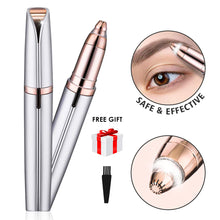 Carica l'immagine nel visualizzatore di Gallery, LIUMY Epilatore Sopracciglia Indolore,Brows Trimmer Rasoio，portatile Silver - Ilgrandebazar
