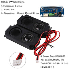 Carica l'immagine nel visualizzatore di Gallery, 2pcs Arduino Speaker 3 Watt 8 Ohm cavità Singola Mini RPI Scheda Audio - Ilgrandebazar