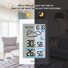 Carica l'immagine nel visualizzatore di Gallery, Stazione meteorologica wireless digitale Termometro esterno per Station météo