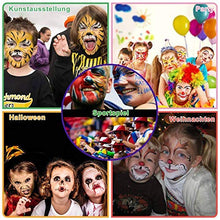 Carica l'immagine nel visualizzatore di Gallery, Truccabimbi Kit Trucco Viso Bambini Trucchi Carnevale Colori per... - Ilgrandebazar