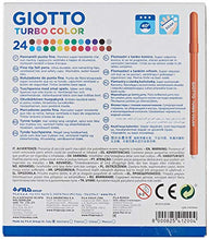 Carica l'immagine nel visualizzatore di Gallery, Giotto, 24 Pennarelli Giotto Turbo - Ilgrandebazar
