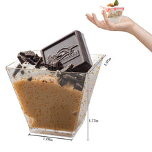 Carica l'immagine nel visualizzatore di Gallery, Aitsite 50 pezzi Tazze da Dessert 2oz / 60ml Coppette 60ml, Piazza