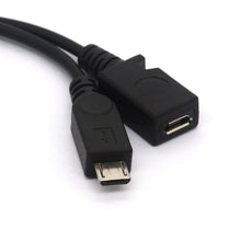 Carica l'immagine nel visualizzatore di Gallery, Micro USB Cavo Splitter OTG Enhancer Power 2.0 A Femmina a Micro... - Ilgrandebazar