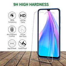 Carica l'immagine nel visualizzatore di Gallery, QHOHQ Vetro Temperato per Xiaomi Redmi Note 8T, 3 Pezzi