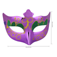 Carica l'immagine nel visualizzatore di Gallery, HICOO Maschera Mascherata Unisex Oro Splendente Mezza per... - Ilgrandebazar