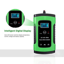 Carica l'immagine nel visualizzatore di Gallery, Caricabatteria per auto e moto 12V 6A,mantenitore di carica batteria... - Ilgrandebazar