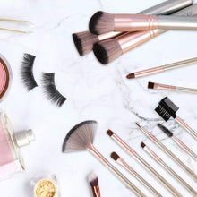 Carica l'immagine nel visualizzatore di Gallery, Pennelli Make Up Professionali, Abody 16 Set di Per 16pc, Rosa - Ilgrandebazar
