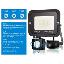 Carica l'immagine nel visualizzatore di Gallery, bapro 20W Faretto LED da Esterno con Sensore di 20W, Bianco Caldo - Ilgrandebazar