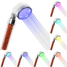 Carica l'immagine nel visualizzatore di Gallery, Rovtop Soffione Doccia Led, Arcobaleno Soffione, non c'è Multicolore - Ilgrandebazar